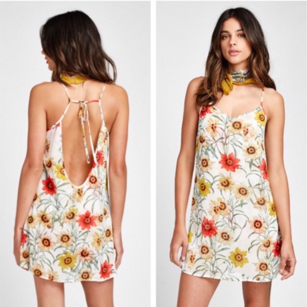 Wildfox Wild Daisy Sunflower Romper Dress